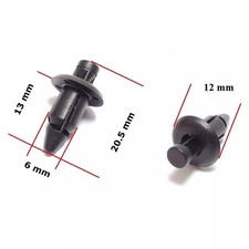 CLIPS RIVETTO 1 pz CARENA HONDA SH 125 150 2017 2018 2019 2020 2021 SH 350