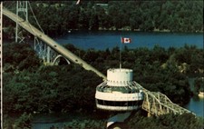 Skydeck Canadian Span 1000 Isole Ponte Gananoque Ontario Canada cartolina c370