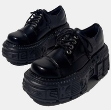 Scarpe plateau moto - , stile