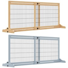 PawHut Cancelletto di Sicurezza per Cani Estensibile da 104-183 cm