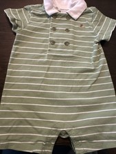 Janie and Jack Romper Baby Boy