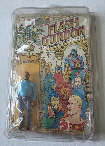 Mattel flash gordon zarkov - gordon,