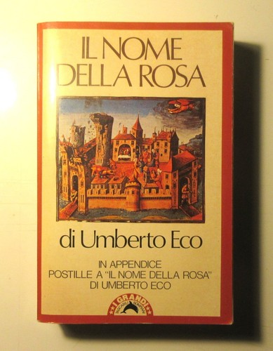 Umberto eco nome della - -, il