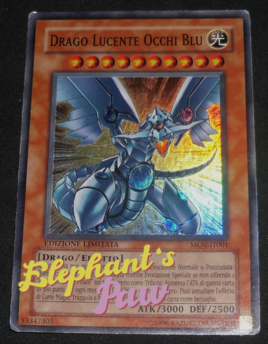 Yugioh drago lucente occhi - -,