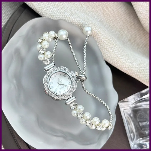 Bracciale doppia fila perle