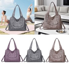 Borsa a tracolla vintage multiuso per la spesa di articoli vari e cosmetici