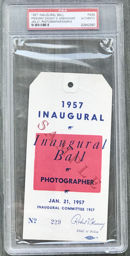 Biglietto ballo inaugurale