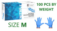 NITRILE EXAM GLOVES BLUE