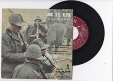 Disco 45 Giri Canti degli