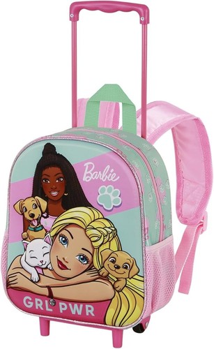 Zaino trolley barbie scuola - trolley,