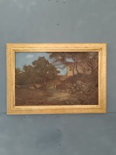 Antico paesaggio italiano con - antico,