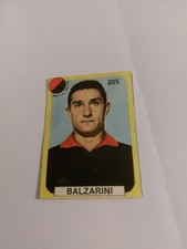Edizione Lampo Calciatori 1963/64 Figurina N. 205 Balzarini Del Milan