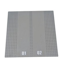 LEGO base grigio scuro