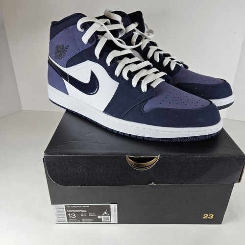 Air jordan mid - mid, obsidian