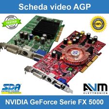 Scheda video AGP NVIDIA GeForce FX 5900 5200 5500 5700 ASUS Gigabyte Sparkle VGA