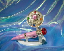 SAILOR MOON Transformation Brooch & Disguise Pen Brilliant 1/1 Replica Bandai