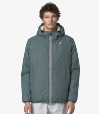 Giacca invernale K-WAY unisex CLAUDE ORSETTO ISOLATA nuova senza etichette XL 