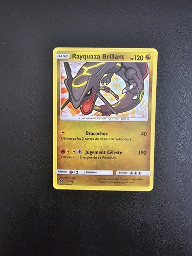 Carte pokémon rayquaza - carte,