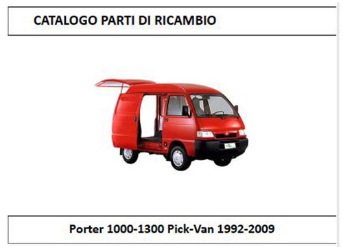 Piaggio porter 1000 1300 - –,