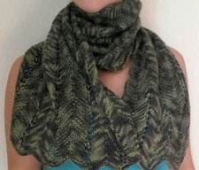 sciarpa invernale fatta a mano