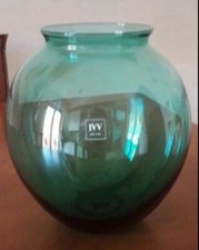 IVV - VASO TRASPARENTE IN VETRO VERDE - 