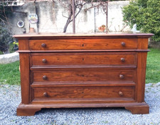 Antico cassettone comò in noce