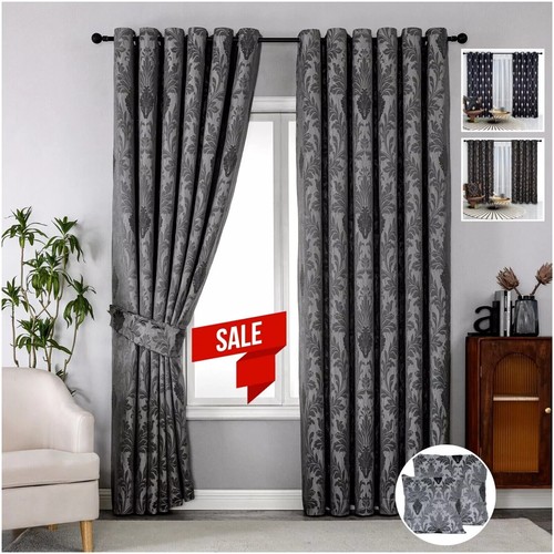 Coppia tende jacquard spesse - jacquard,
