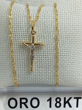 Catenina in oro giallo 750 18