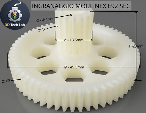 Ingranaggio moulinex e92 - moulinex,