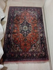 Tappeto Mashad Seta annodato A Mano Misure 120x75