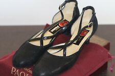 Scarpe Da Ballo Donna In Lamé Nero-Taglia 41 IT