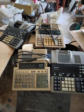 LOTTO N. 4  CALCOLATRICE DA TAVOLO SCRIVANIA VINTAGE OLIVETTI LOGOS 192 e  441