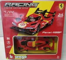 BBURAGO FERRARI 499P Automodello Kit da Costruire Scala 1:24 Edizione Limitata 