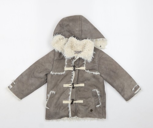 Giacca grigia boboli bambina - grigia,