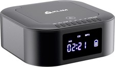 KLIM Lettore CD Stereo Boombox E1 - BASS Boost con Subwoofer - FM Radio