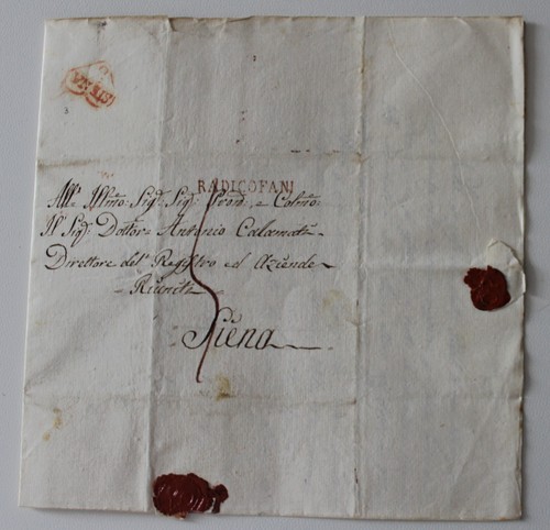 1817 toscana lettera - 1817,
