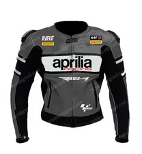 Aprilia giubba in pelle moto