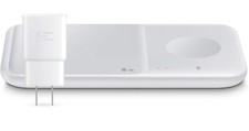 SAMSUNG Fast Duo Pad Caricatore Wireless Qi Tappetino di Ricarica Bianco