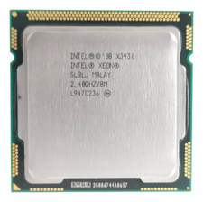 Processore CPU Intel Xeon X3470 X3480 L3426 X3430 X3440 X3450 X3460 LGA1156
