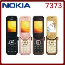 Nokia 7373 telefono cellulare Bluetooth 2 MP 2.0 in 2G GSM fotocamera FM musica cellulare