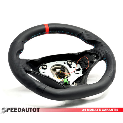 Volante pelle piatto bmw - pelle,