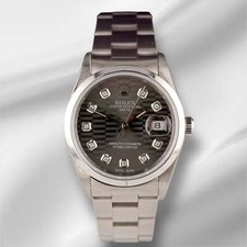 Rolex Date 34mm Donna Grigio