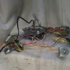 Giradischi vintage modello sanyo TP 729 motore e gruppo elettrogeno