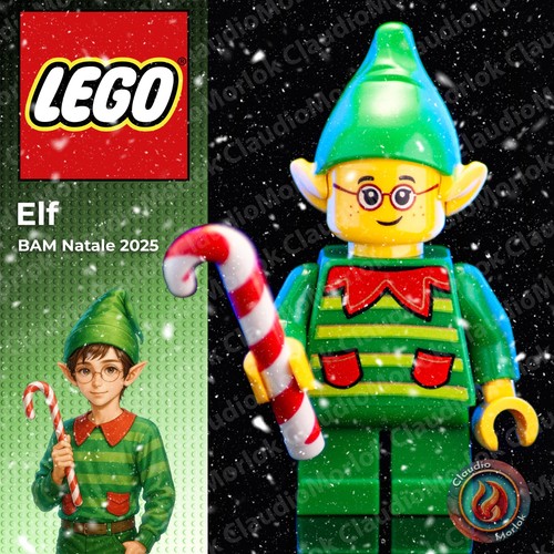 Lego elfo minifigure bam - lego,