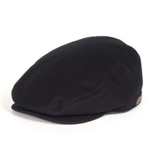 Barbour Redshore Flat Cap Nero
