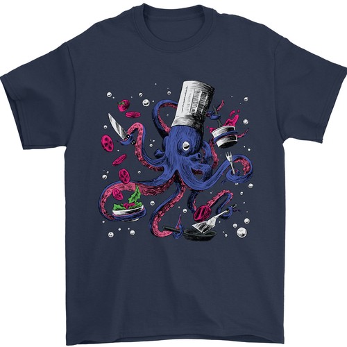 Shirt divertente octopus - t-shirt,