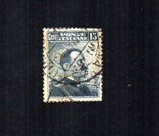 FRANCOBOLLI ITALIA MICHETTI A DESTRA CALCOGRAFICO 1911 CENT. 15