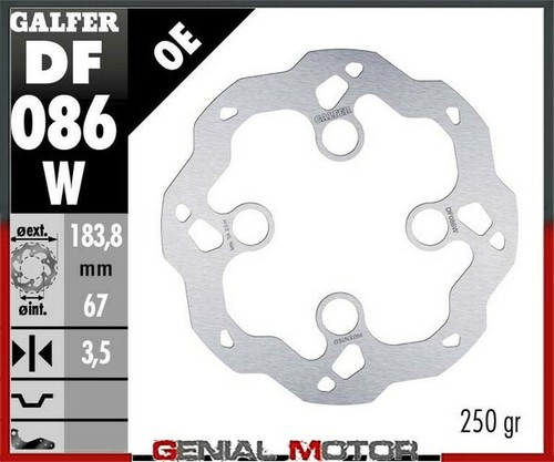 Galfer disco freno anteriore - galfer,