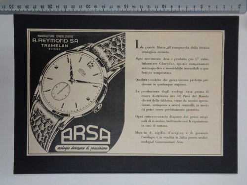 Orologio arsa pubblicita - orologio, pubblicita'