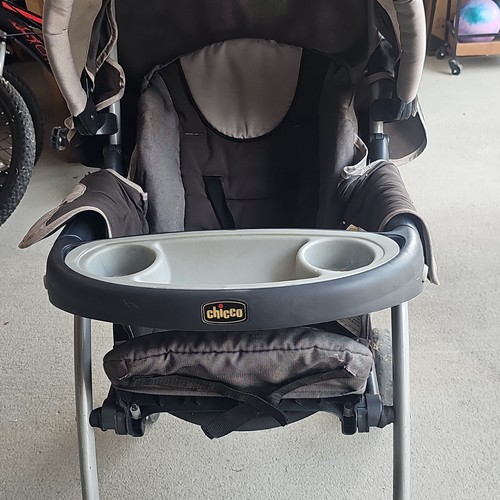 Chicco brown stroller seat - chicco,